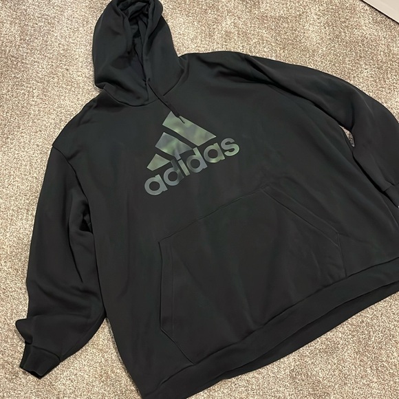 Mens adidas 4XL hooded sweatshirt - Picture 1 of 4